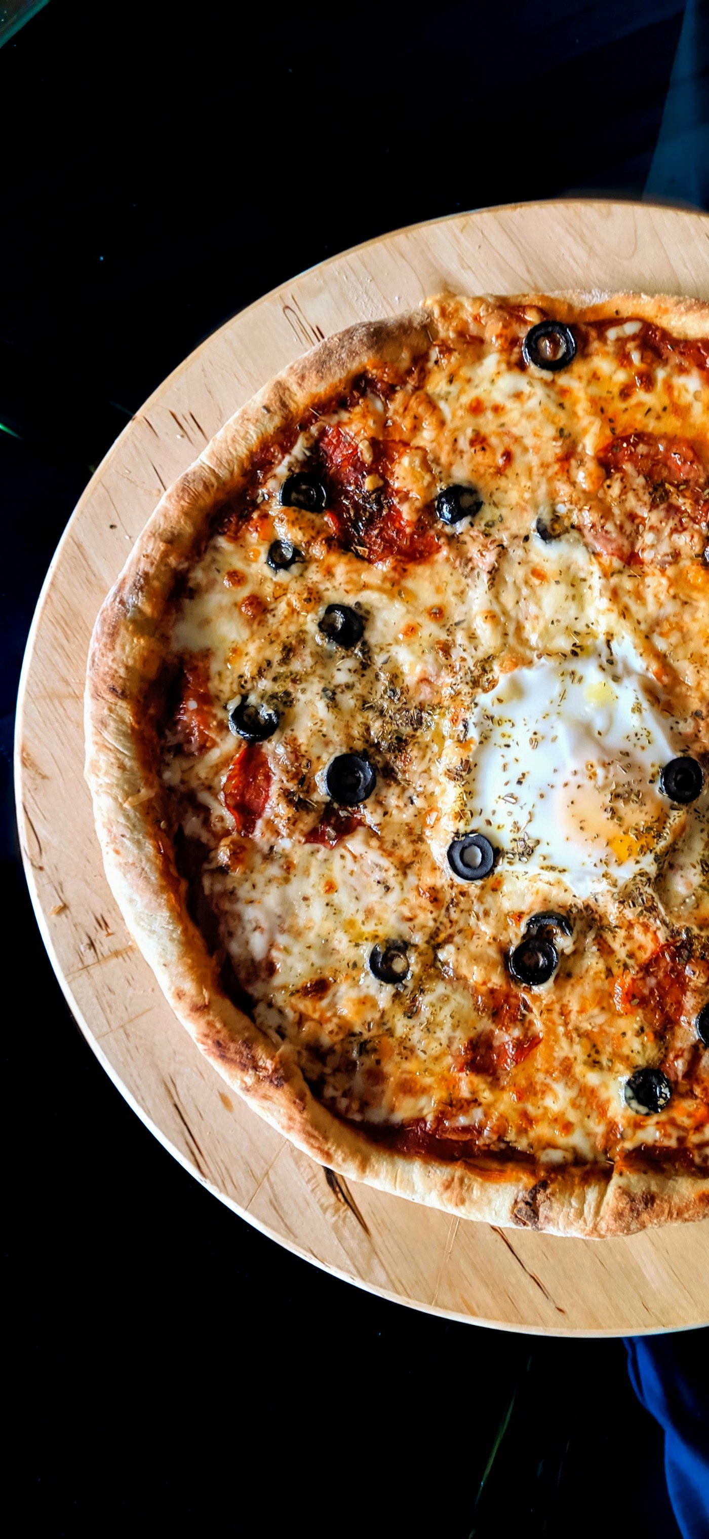 Fresh pizza dough