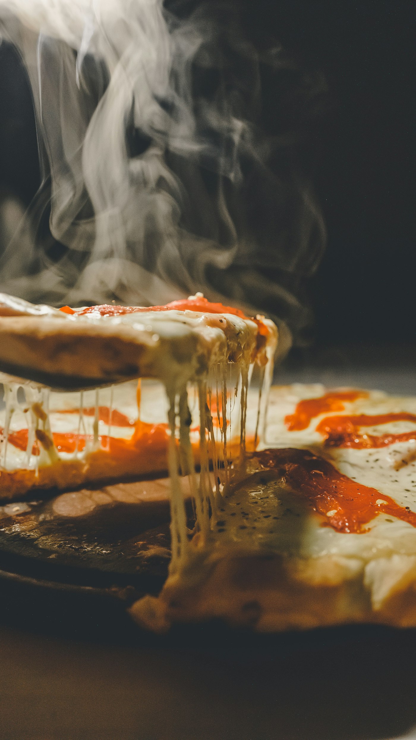 Pizza dough being prepped in the kitchen